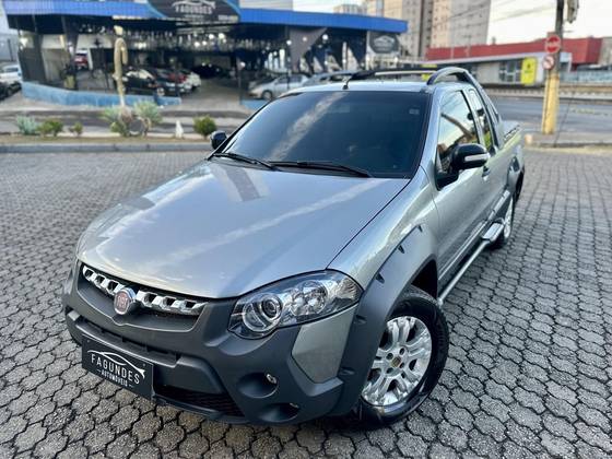 FIAT STRADA 1.8 MPI ADVENTURE CE 8V FLEX 2P MANUAL FIAT STRADA 1.8 MPI ADVENTURE CE 8V FLEX 2P MANUAL